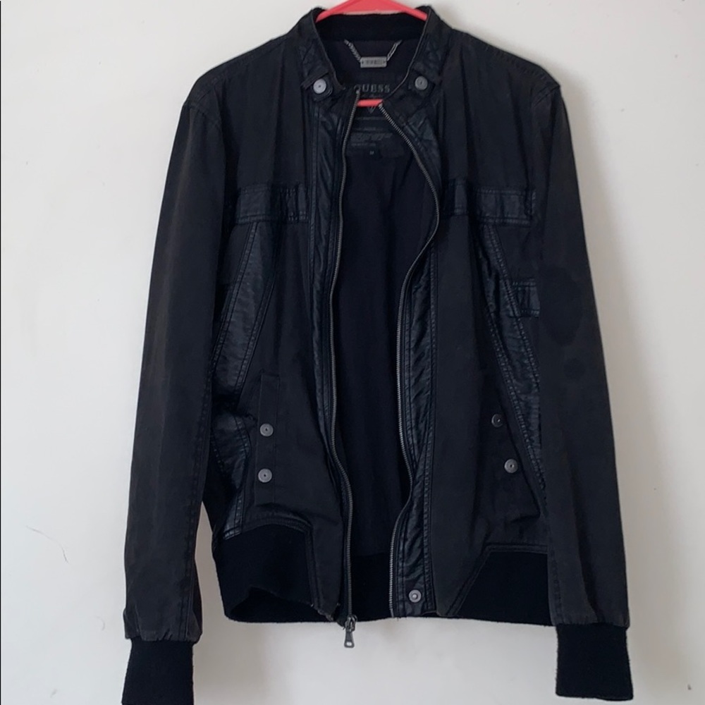 Guess Los Angeles Denim Black Jacket